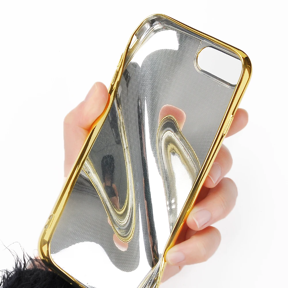 Модный Алмазный чехол для телефона для iphone XS X XS Max XR 6 6s 7 8 Plus, блестящие стразы, мягкий ТПУ чехол, розовое золото, чехол s