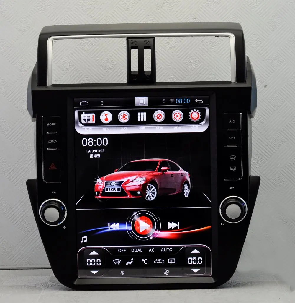 IPS 2GRam 10 4 дюйма Android 6 01 автомобильный аудио для Toyota Prado 2014 головное устройство