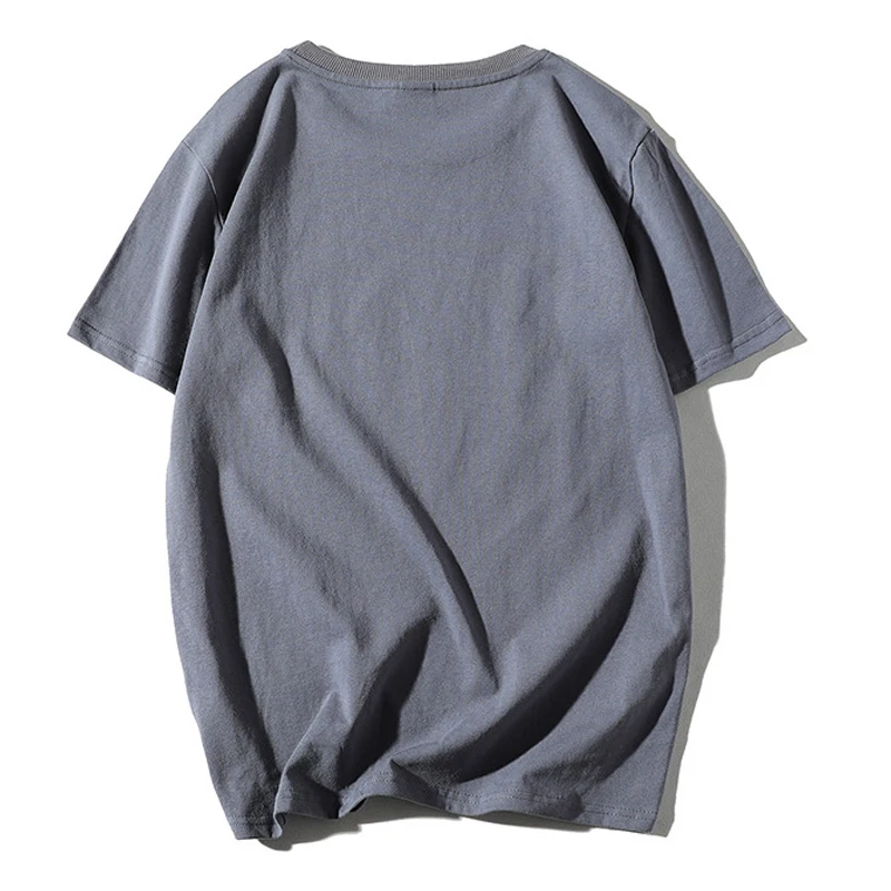 Короткий рукав хлопок мультфильм Аниме футболки для мужчин oversize 5xl уличная Лето