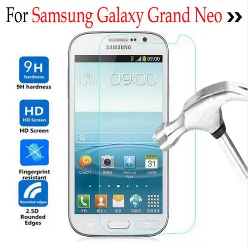 Защитное стекло для Samsung Grand Duos I9082 Neo I9060 Plus i9060i|Защитные стёкла и плёнки телефонов|