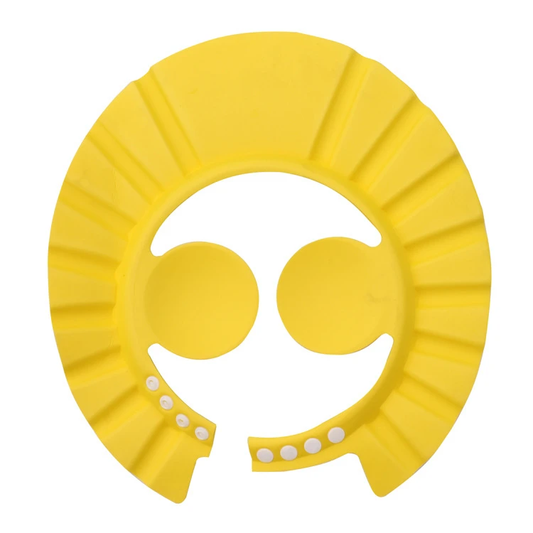 1-yellow Милые Мультяшные Детские шапочки для ванной Дети Ясельного возраста шампунь чашка Дети Купание Bailer Baby кувшины для душа ребенок мытье волос чашка дети ванны инструменты - Цвет: 1-yellow