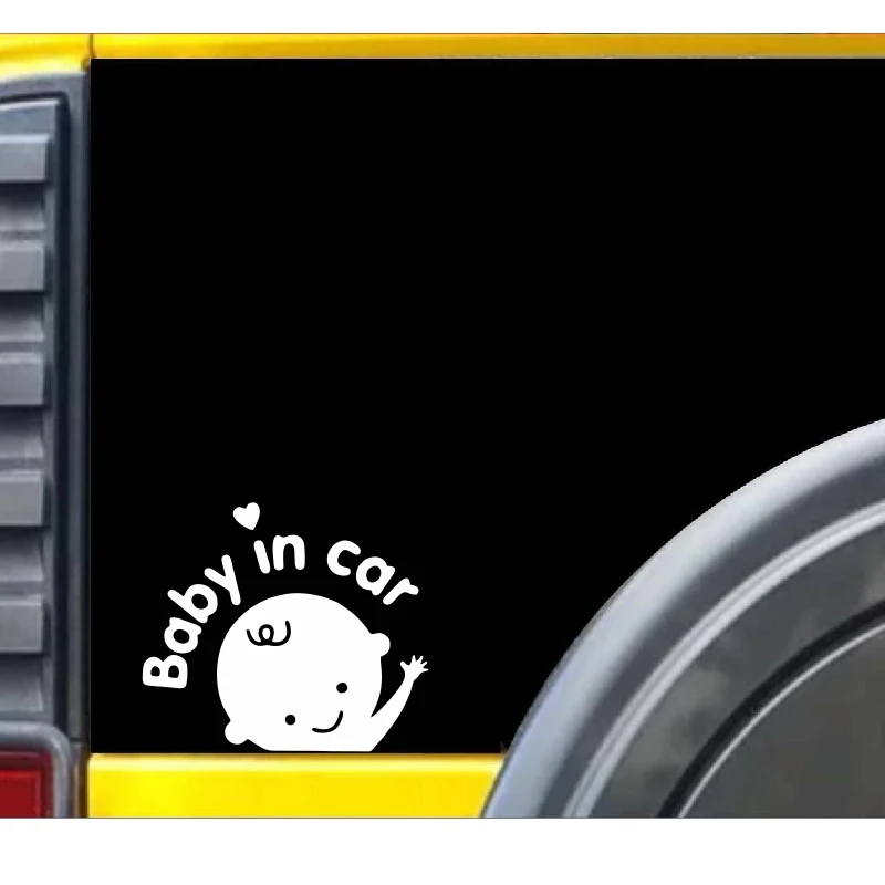 Автостайлинг Baby In Car Door оригинальная Высококачественная Автомобильная наклейка