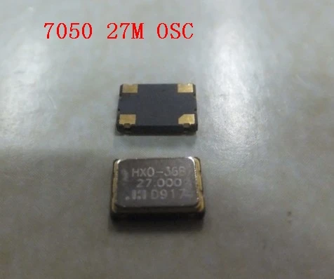

Осциллирующий Кристалл OSC 27M 7050 SMD 5*7 27M