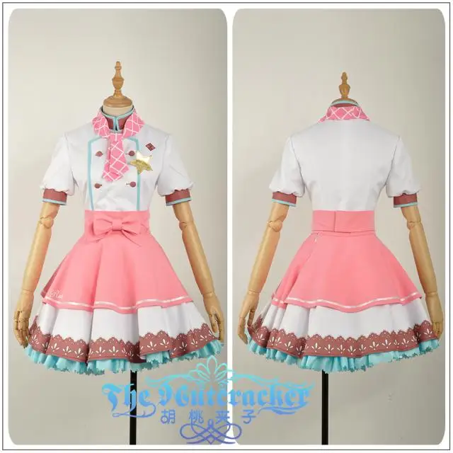 [На заказ] аниме Lovelive Sunshine! Aqours Kurosawa Рубиновая Униформа шеф повара для косплея