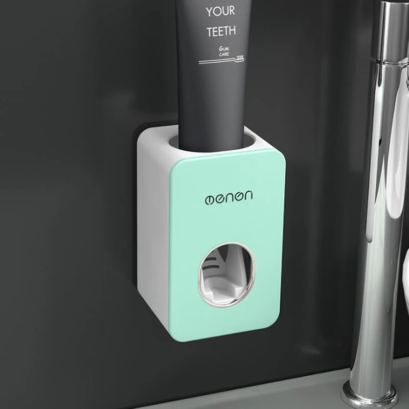 Green 1 шт. ленивый автоматический диспенсер для зубной пасты пластиковый соковыжималка для зубной пасты держатель для зубной пасты аксессуары для ванной комнаты - Цвет: Green