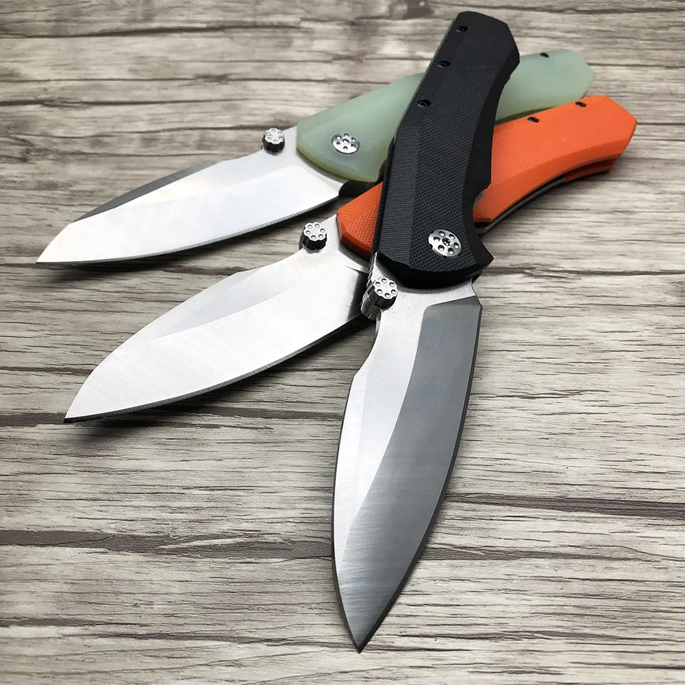 Тактический складной нож ZZSQ ZT0850 ZT D2 шарикоподшипниковая система с лезвием G10
