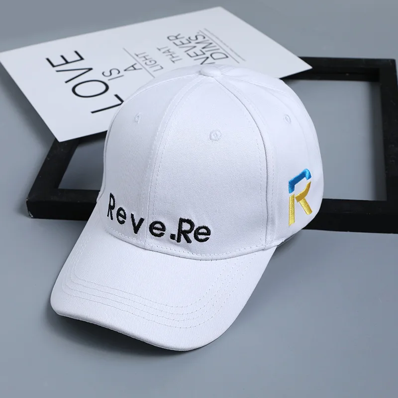 2019 модная новая вышитая буквами боковая Буква R кепка мужская и женская