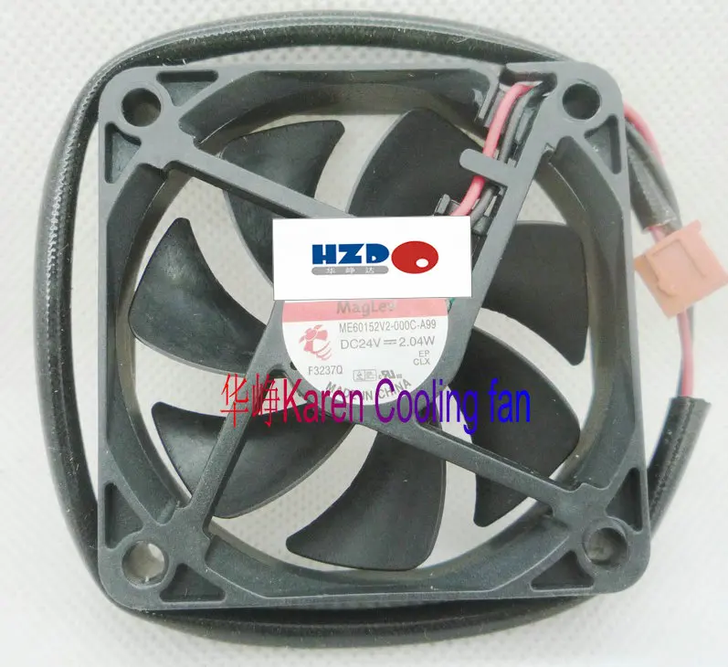 

6 см 6015 дюйма 24 В 2,04 Вт ME60152V2-000C-A99 2WIRE охлаждающий вентилятор
