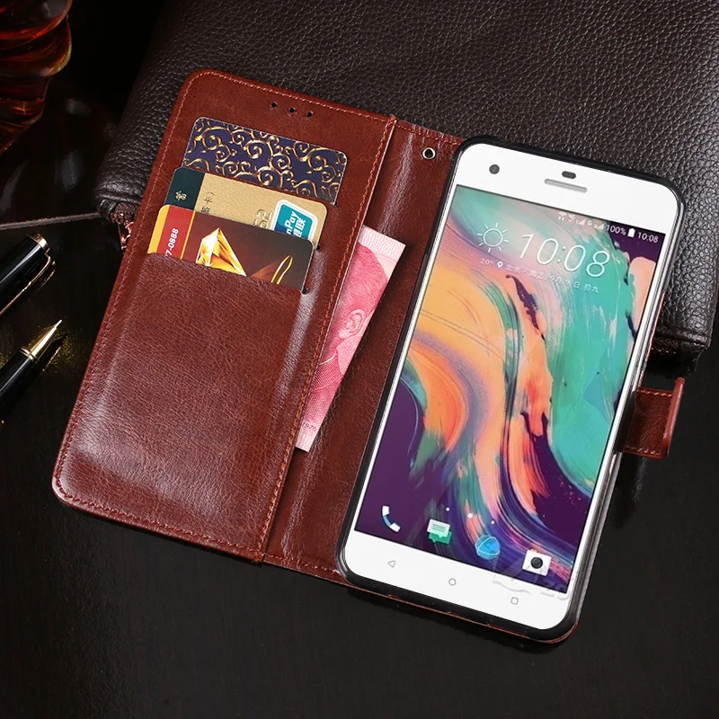 Itgoogo кожаный флип чехол для htc Desire 10 Pro смартфона Desire10 Чехол | Мобильные телефоны и
