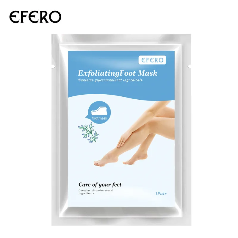 Инструмент для ухода за ногами EFERO маска ног отшелушивающая носочки педикюра