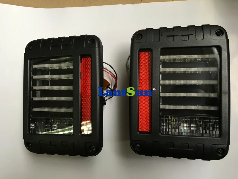 Пара Лидер продаж ABS черный Европейское издание Янтарный оранжевый 2007 ~ 2015 wrangler JK