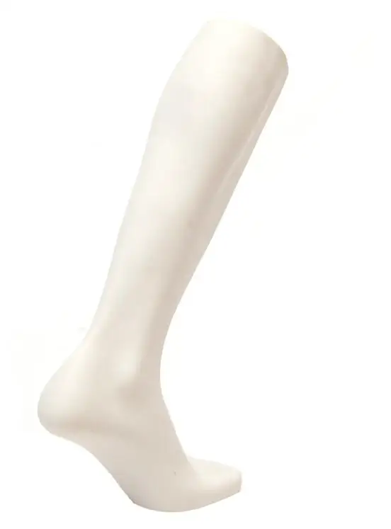 3style plasitc manikin ноги мужские ноги манекена для дисплея носка, белая задняя кожа цвет глянцевый 1 шт ноги-манекен M00544