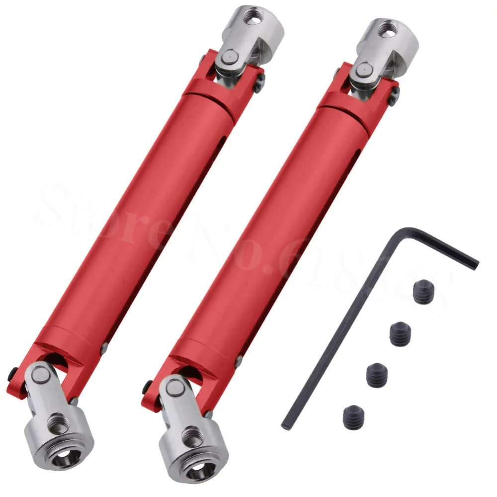 

10Pcs For HSP Pangolin 94180 Metal Aluminum Alloy Universal Driven Dogbone (Al.) 180011 (18027) 1/10 RC Rock Crawler Car