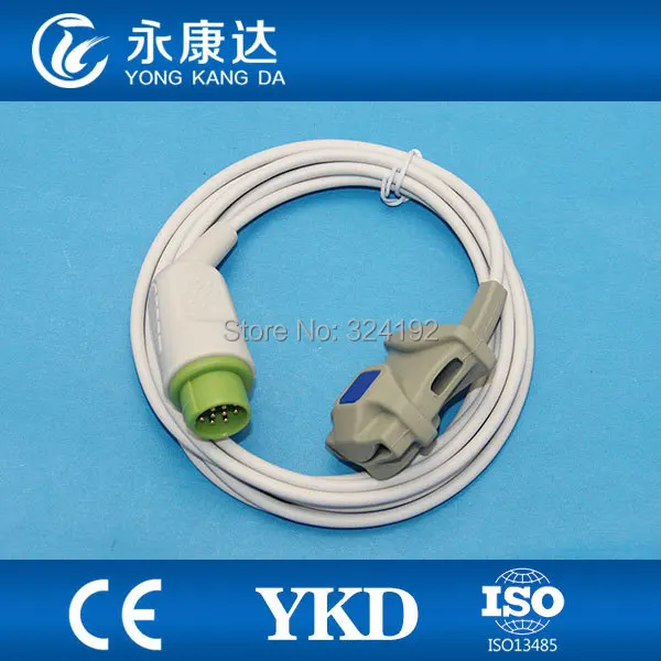 2 шт./упак. датчик насыщения кислородом медицинский с мягкий наконечник для