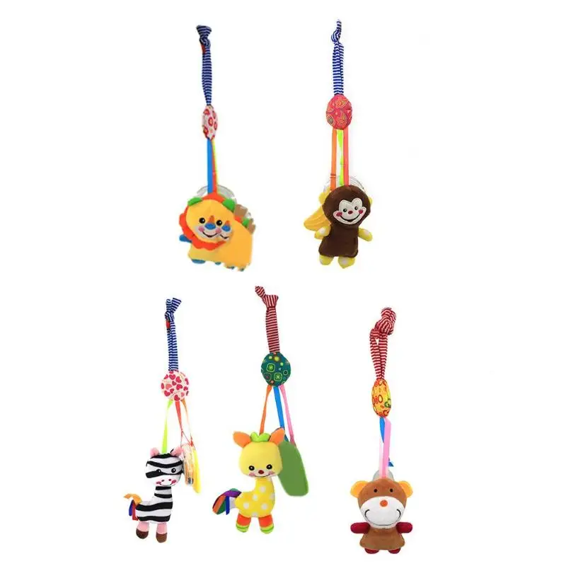 Детские подвесные погремушки игрушки коляска кровать плюшевое животное куклы