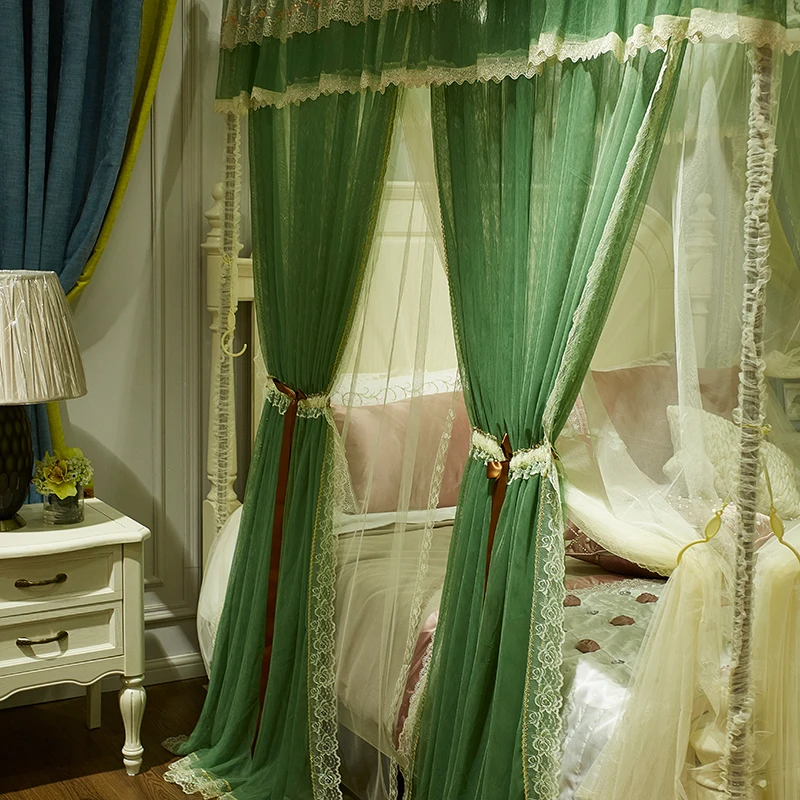 Двухслойное романтичное белое кружево зеленый розовый серый красный роскошный