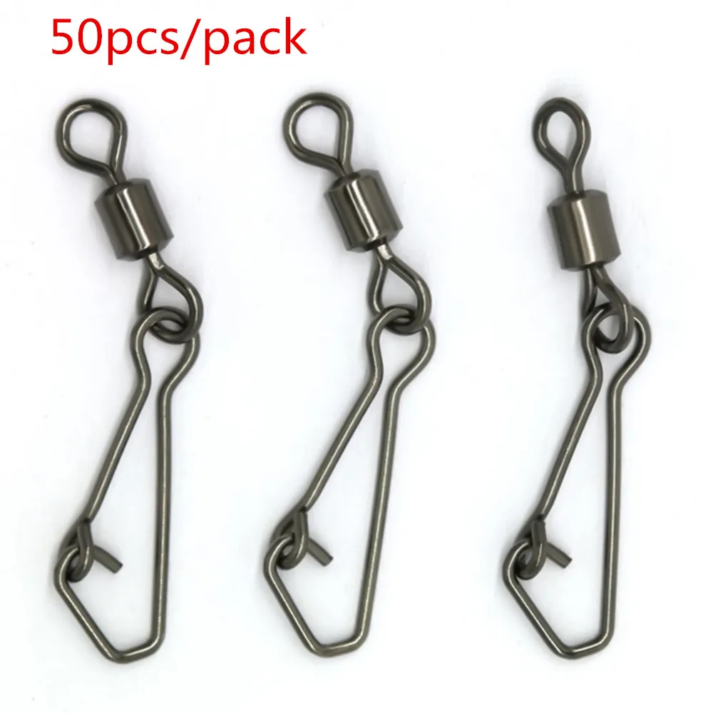 50 шт. подшипники из нержавеющей стали 2 #1 #4 #6 #8 #|rolling swivel|fishing connectorswivel rolling |