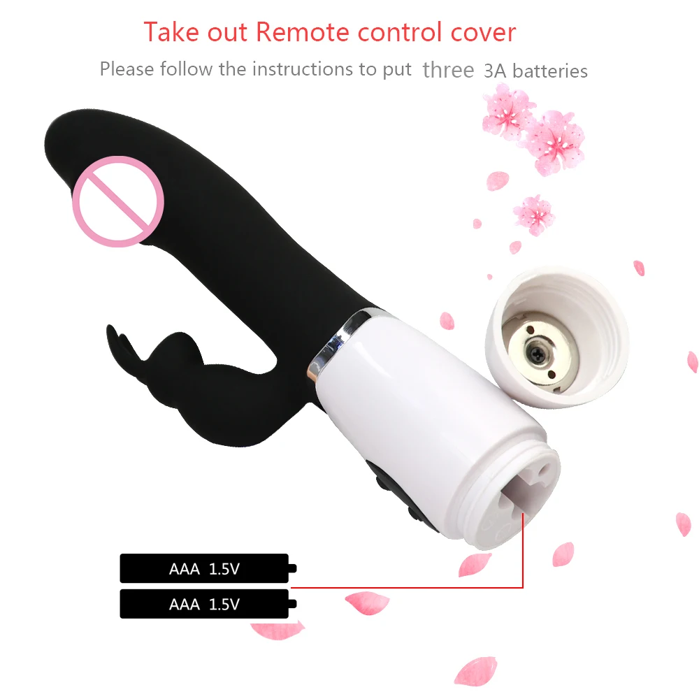 Мужской фаллоимитатор с 10 скоростями G Spot Rabbit вибратор двойной вибрацией силикон