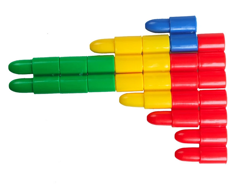 Большие игрушечные пули пластиковые строительные блоки самоблокирующийся