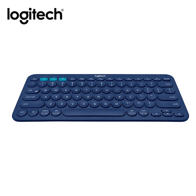 Многофункциональная bluetooth-клавиатура logitech K380, ультра тонкая Бесшумная клавиатура с ПК и ноутбуком
