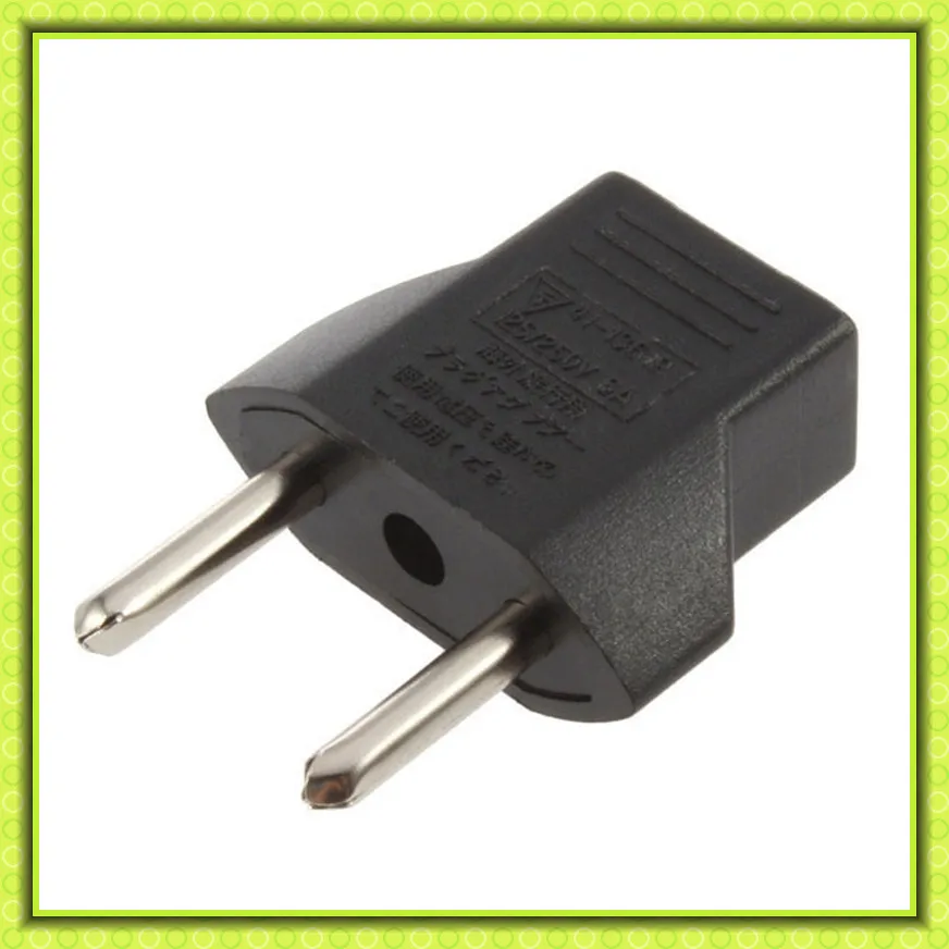 Лидер продаж 2 шт. адаптер для штепсельной вилки европейского стандарта штырька
