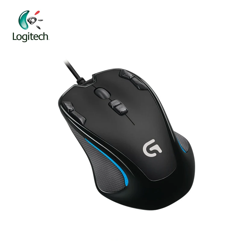 

Logitech G300S Wired Gaming Mouse Laptop PC Gamer Mouse 2500DPI Optical 9 Rechargeable Programmable Button Support Official Test