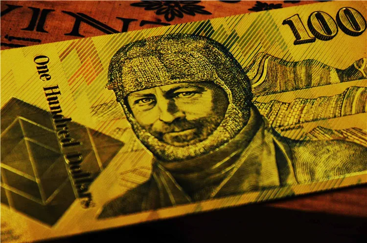 Лучший продавец австралийские старые деньги 100 фунт в красочных чистых золотых