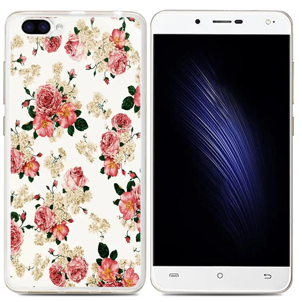 Phone Case For Cubot Rainbow 2 5-inch Rainbow2 Cute Carton flower High Quality TPU Soft Silicone Cover |