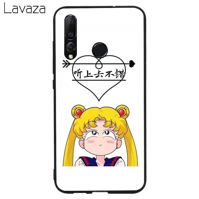 Мягкий чехол Lavaza Sailor Moon для Huawei Honor 6 7A Pro 7C 8C 7 8X 8 9 10 lite Note10 |