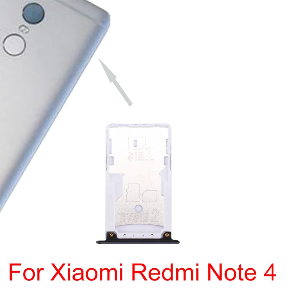 Лоток для SIM-и SIM-карт/TF-карт Xiaomi Mi Max 2/Redmi Note 4/Note 4X/4X/5 Plus/Note 5/5/Mi 5