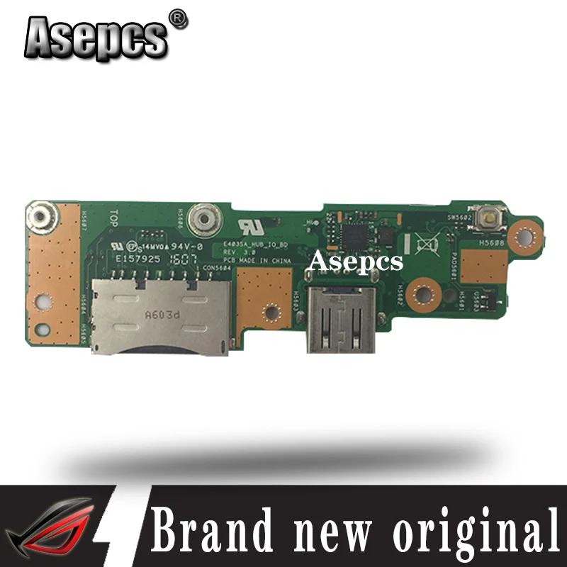 Akemy оригинал для For Asus E403SA USB плата E403S HUB IO BD REV 3 0 протестирована хорошо бесплатная