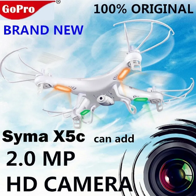 Оригинальный SYMA X5C 1 Upgrade 2 4G 4CH dron 6 осевой RC вертолет Дроны с камерой hd Квадрокоптер