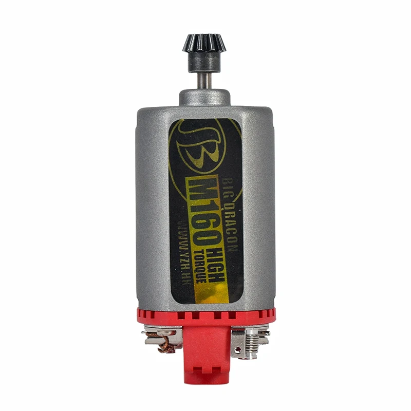 TACTIFANS Big Dracon M120/140/160 высокий крутящий момент/высокая Скорость мотор AEG/отлив мотор длинный/короткий оси для страйкбола M4/MP5 M16 G3 P90 АК
