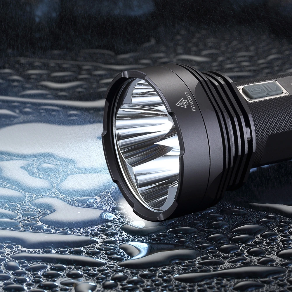 Фонарик JETbeam T6 4 * CREE XP L светодиодный Max.4350 лм 750 м дальность луча фонарь для Охота
