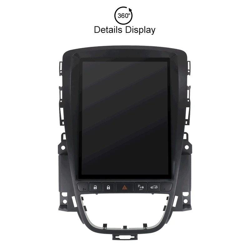 Автомобильный мультимедийный комплект Tesla style Android 9 0 без DVD плеера GPS навигация