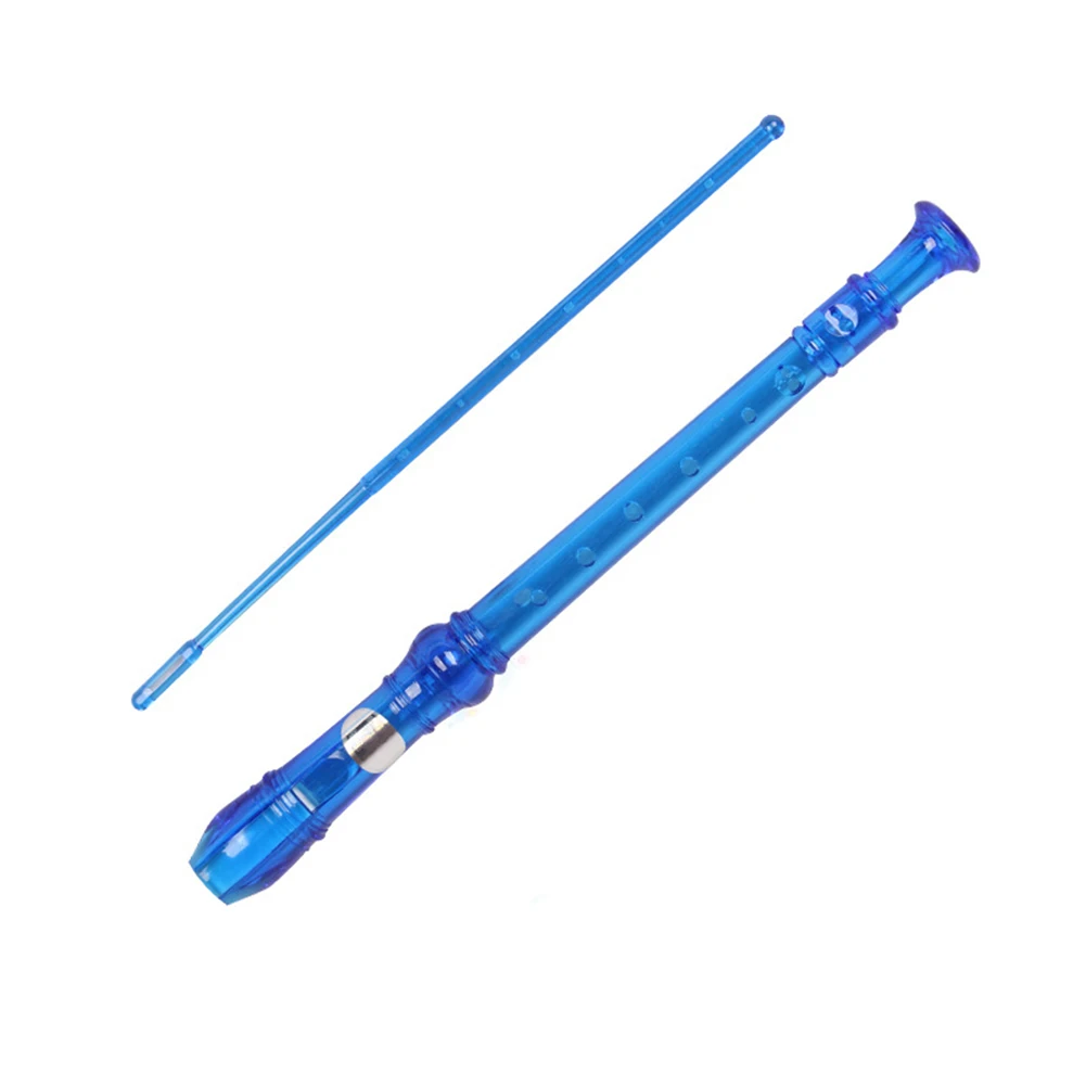 Новые Красочные 8 отверстий сопрано рекордер Флейта с чистящей палкой