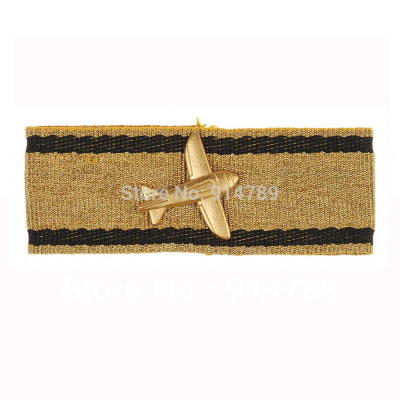 

WWII GERMAN GOLD PLANE DESTRUCTION BADGE