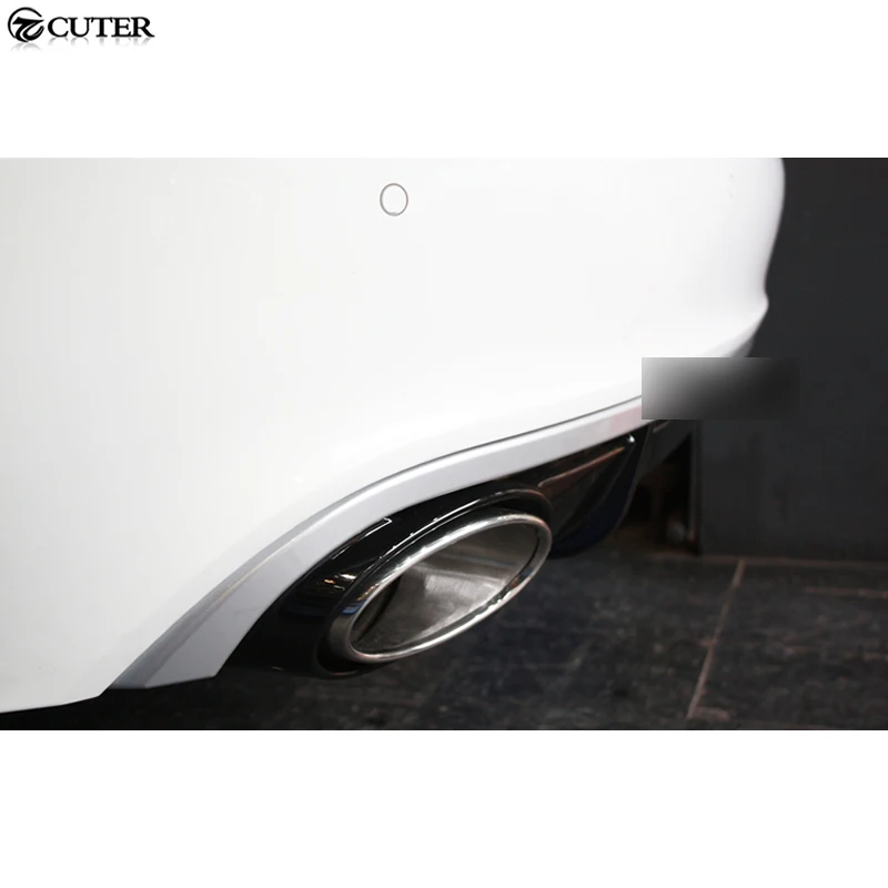 A7 RS7 Стиль PP Диффузор губа на задний бампер для Audi 2013UP|audi rs7 diffuser|diffuser for audidiffuser bumper |
