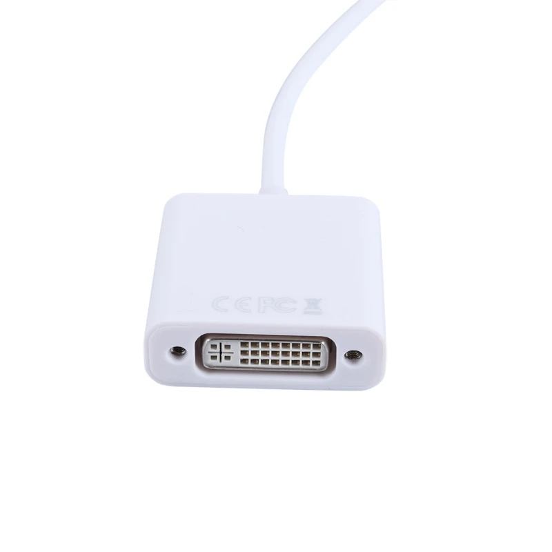 USB C к DVI 3 1 конвертер Тип Женский дисплей адаптер Поддержка 1080P видео кабель для Apple