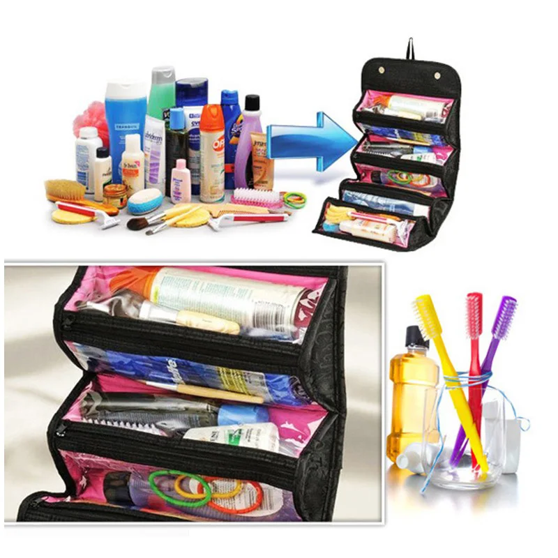 Многофункциональная дорожная сумка для хранения рулон N Go косметичка легкая в