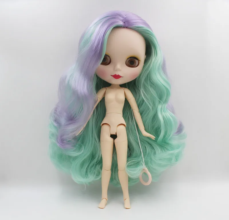 Специальная цена дневной BJD коврик лицо сделай сам Обнаженная кукла Blyth подарок