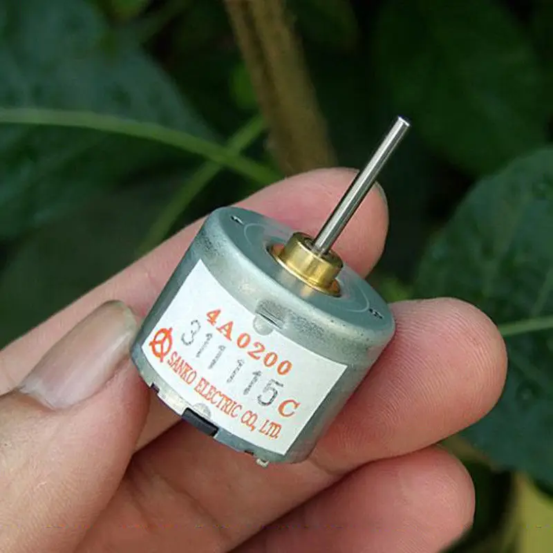 Латунь плеча вала 24 мм Круглый Micro 310 двигатель постоянного тока RF-310CA длинные