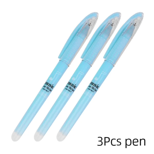 1147 Light Blue Climemo милые стираемые гелевые ручки для школы офисные принадлежности Горячая 3 шт./лот 0,38 мм волшебные чернила кавайные канцелярские принадлежности магазин студенческие письма - Цвет: 1147 Light Blue