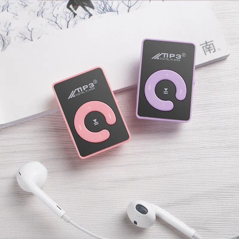 SIFREE MP3 плеер клип с USB кабелем мини портативный музыкальный спортивный Поддержка 8