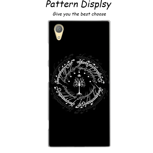 007 The Lord of The Rings the one ring Cover Case for Sony Xperia Z3 Z5 Premium M4 Aqua M5 X XA XA1 C4 C5 E4 E5 XZ XZ2 Compact Plus - Цвет: 007