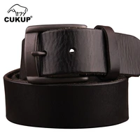 cukup 2022 designer top quality pure cow skin leather belts alloy retro clasp buckle metal belt for men jeans accessories nck193