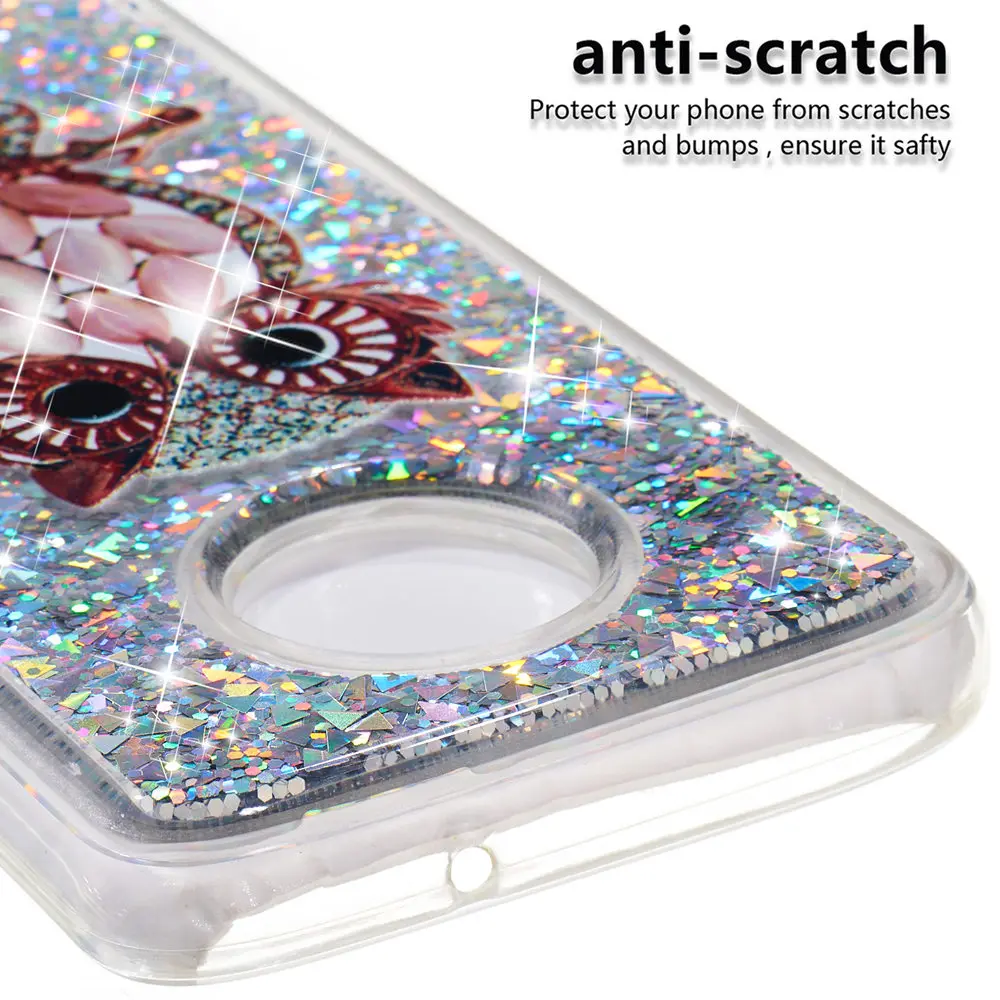 Quicksand Case For Motorola Moto Z3 Play Dynamic Liquid Glitter Stars Soft TPU Phone Cover Shell Bag MotoZ3 Z3Play |