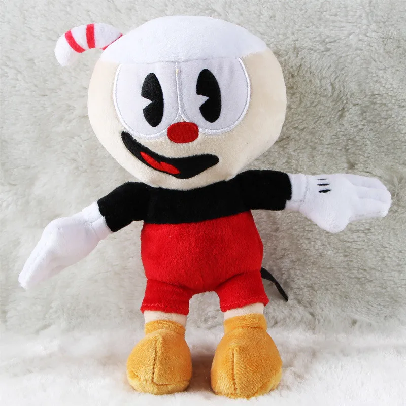 Игра Cuphead плюшевые игрушки &amp Mugman the Devil Legendary Chalice Mecup And Brocup Evil Boss мягкие куклы 24 см |
