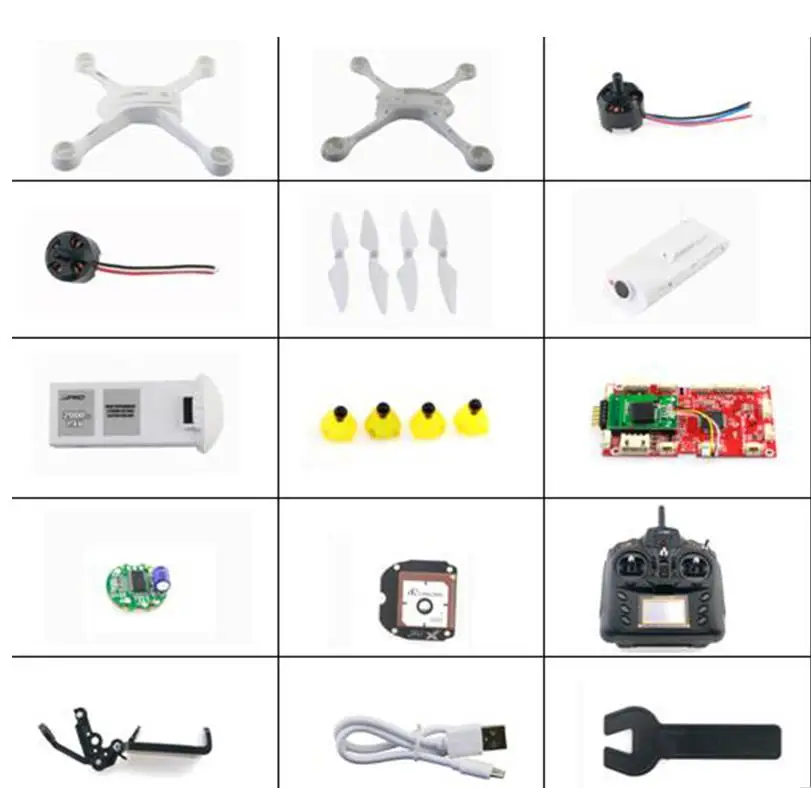 JJPRO X3 GPS дроны RC комплектующие для квадрокоптера корпус лопасти двигателя