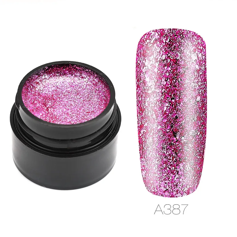 RFA387 ROSALIND Gel Nail Polish Set Shiny Platinum Nails Art For Manicure Hybrid Gel UV Colors Top Base Coat Primer Hybrid Varnishes - Цвет: RFA387